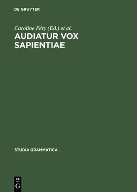 Audiatur Vox Sapientiae by Caroline Fery