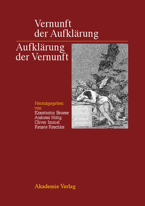 Vernunft Der Aufklärung - Aufklärung Der Vernunft by Konstantin Broese