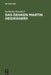 Das Denken Martin Heideggers: Die Grosse Wende Der Philosophie by Katharina Kanthack