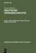 Deutsche Versgeschichte, Band 3, Der frühneudeutsche Vers. Der neudeutsche Vers by Andreas Heusler