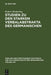 Studien Zu Den Starken Verbalabstrakta Des Germanischen by Robert Hinderling
