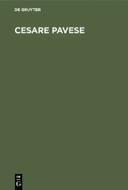 Cesare Pavese by No Contributor