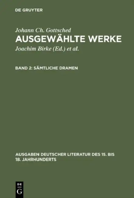 Sämtliche Dramen by Joachim Birke
