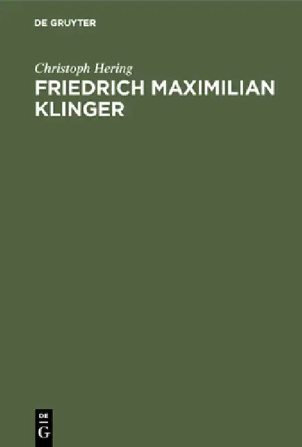 Friedrich Maximilian Klinger by Christoph Hering