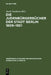 Die Judenbürgerbücher der Stadt Berlin 1809-1851 by Jacob Jacobson