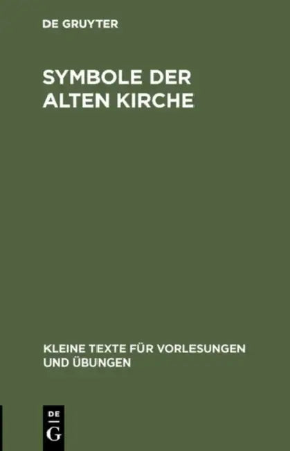 Symbole Der Alten Kirche by No Contributor