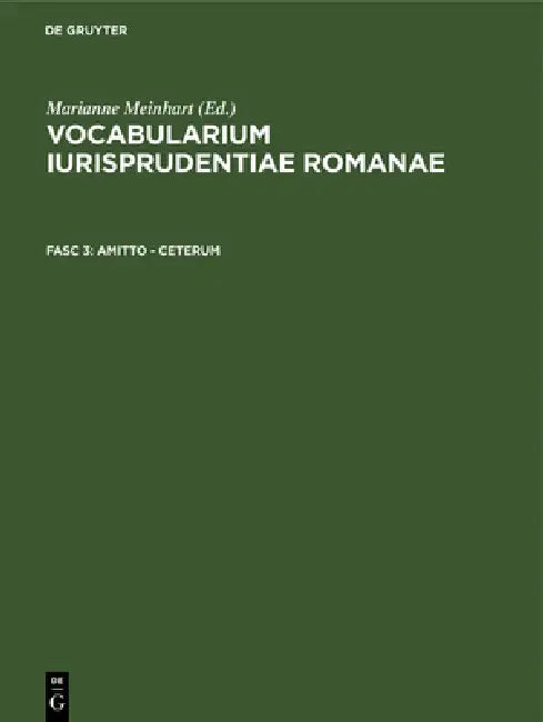 Amitto - Ceterum by Marianne Meinhart