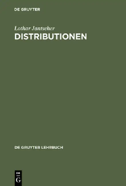 Distributionen by Lothar Jantscher