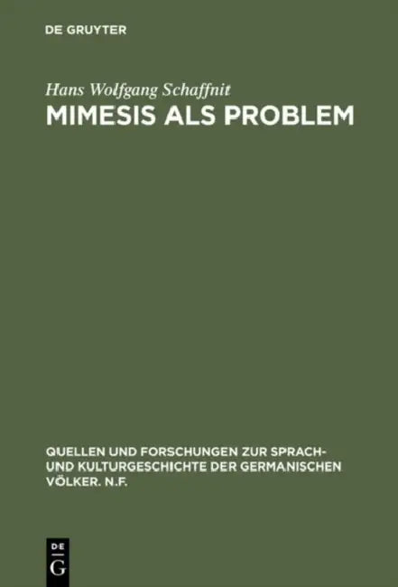 Mimesis als Problem by Hans Wolfgang Schaffnit