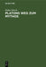 Platons Weg zum Mythos by Walter Hirsch