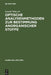 Optische Analysenmethoden zur Bestimmung anorganischer Stoffe by Gerold Wünsch