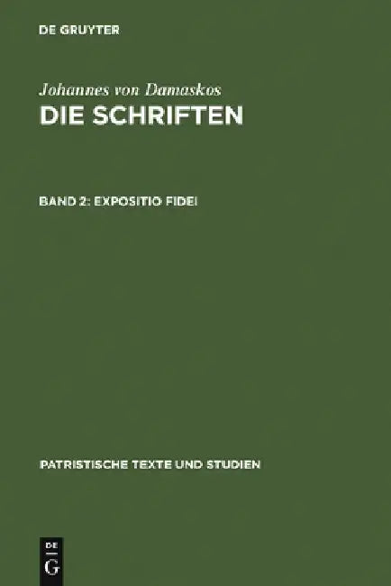 Expositio fidei by Bonifatius Kotter