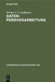 Datenfernverarbeitung by Michael J. a. Hoffmann