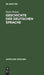 Geschichte Der Deutschen Sprache by Peter Polenz