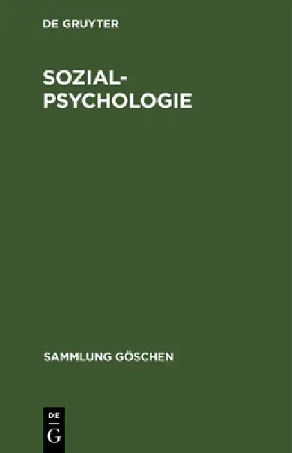 Sozialpsychologie by No Contributor