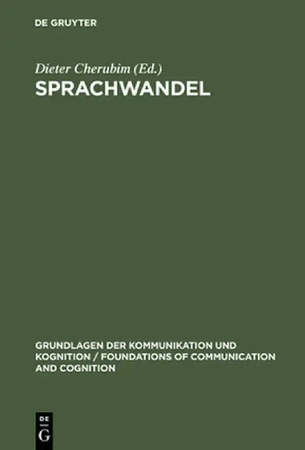 Sprachwandel by Dieter Cherubim