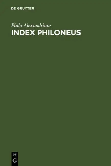 Index Philoneus by Günter Mayer