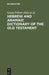 Hebrew and Aramaic Dictionary of the Old Testament by Georg Fohrer