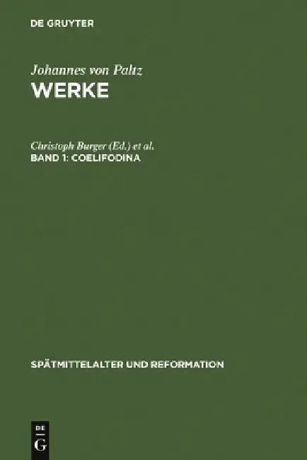 Coelifodina by Christoph Burger, Friedhelm Stasch, Heiko A. Oberman