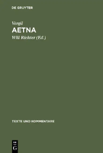 Aetna by Vergil, Will Richter