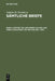 Erster Teil Der Briefe an Und Von Anna Schulthess 1767 Bis 1768 (Nr. 1-185) by Emanuel Dejung, Hans Stettbacher
