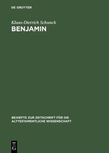 Benjamin by Klaus-Dietrich Schunck