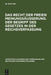 Das Recht Der Freien Meinungsäußerung. Der Begriff Des Gesetzes in Der Reichsverfassung: Verhandlungen Der Tagung Der Vereinigung Der Deutschen Staats by Karl Rothenbücher, Rudolf Smend, Hermann Heller