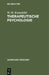 Therapeutische Psychologie by W. M. Kranefeldt, C. G. Jung