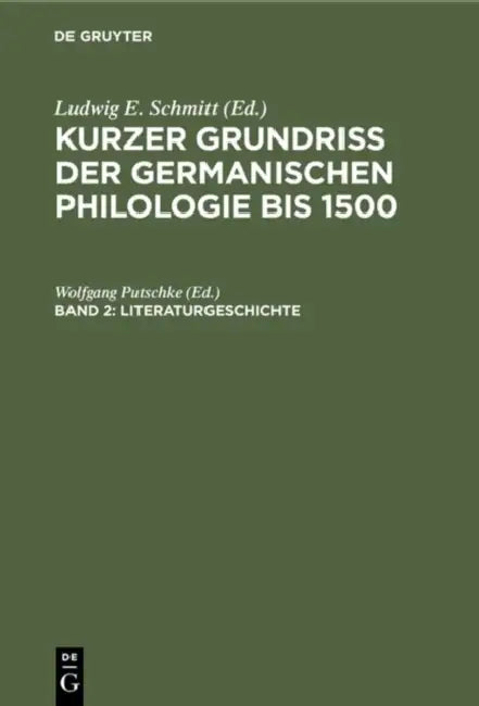 Literaturgeschichte by Wolfgang Putschke