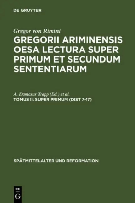Super Primum (Dist 7-17) by A. Damasus Trapp, Venicio Marcolino, Manuel Santos-Noya