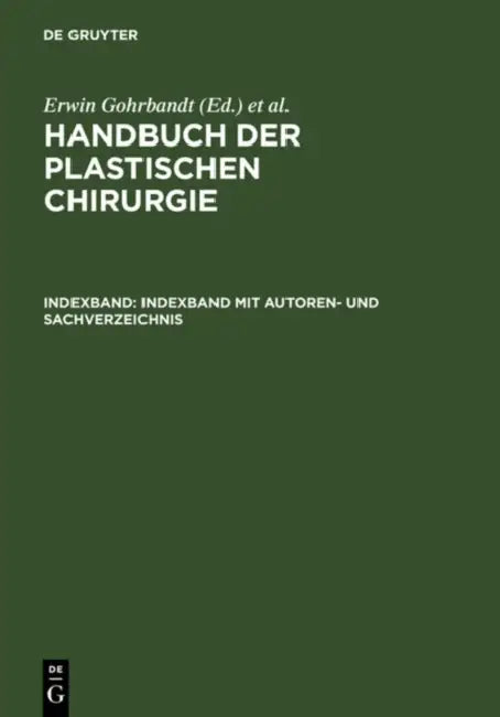Indexband mit Autoren- und Sachverzeichnis by Joachim Christian Gabka, Thomas Weyerstahl