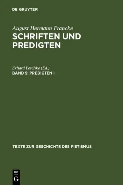 Predigten I by Erhard Peschke
