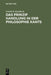 Das Prinzip Handlung in der Philosophie Kants by Friedrich Kaulbach
