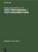 Text Processing / Textverarbeitung: Papers in Text Analysis and Text Description / Beiträge Zur Textanalyse Und Textbeschreibung by Wolfgang Burghardt, Klaus Hölker