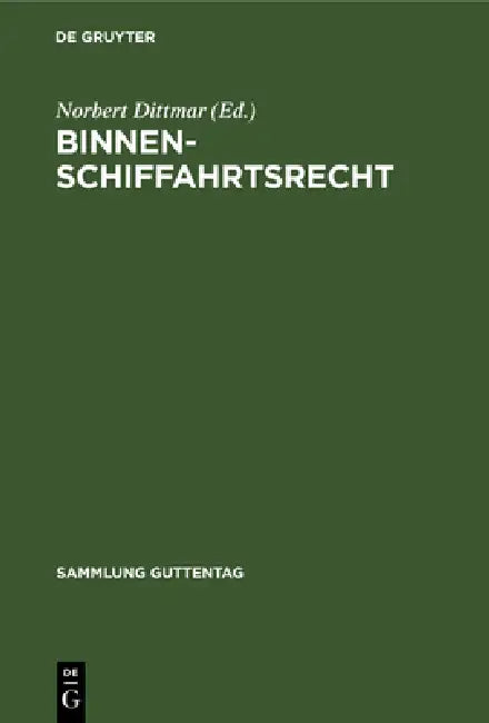Binnenschiffahrtsrecht by No Contributor