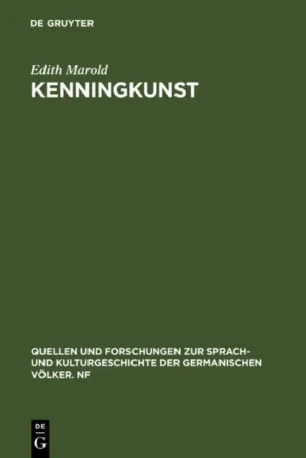 Kenningkunst by Edith Marold