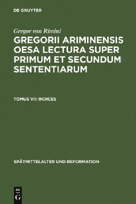 Indices by Manuel Santos-Noya, Venicio Marcolino, Wolfgang Urban