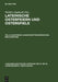 Nachträge. Handschriftenverzeichnis. Bibliographie by Walther Lipphardt
