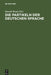 Die Partikeln der deutschen Sprache by Harald Weydt