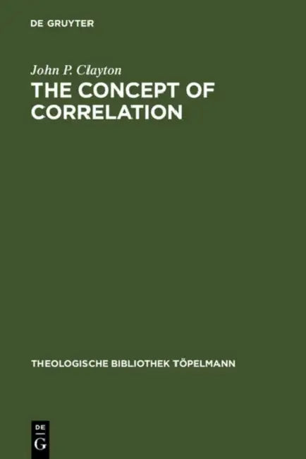The Concept of Correlation by John P. Clayton