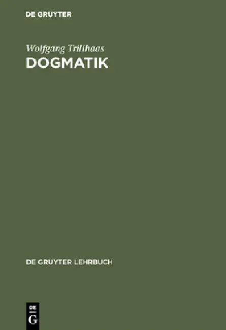 Dogmatik by Wolfgang Trillhaas
