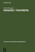 Ergodic Theorems by Ulrich Krengel, Antoine Brunel