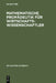 Mathematische Propädeutik Für Wirtschaftswissenschaftler by Wolfgang Wetzel, Horst Skarabis, Peter Naeve