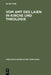 Vom Amt des Laien in Kirche und Theologie by Gerhard Brandt, Gustaf Wingren, Thoma Clemens