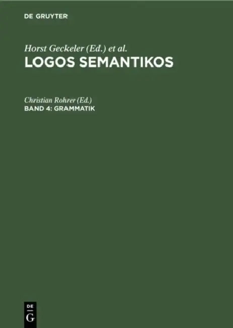 Grammatik by Christian Rohrer