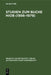 Studien Zum Buche Hiob (1956-1979) by No Contributor