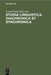 Studia Linguistica. Diachronica et Synchronica by Ursula Pieper, Gerhard Stickel