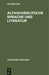 Althochdeutsche Sprache und Literatur by No Contributor