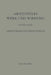 Aristoteles - Werk und Wirkung, Band I, Aristoteles und seine Schule by Jürgen Wiesner, Marian Plezia, W. J. Verdenius