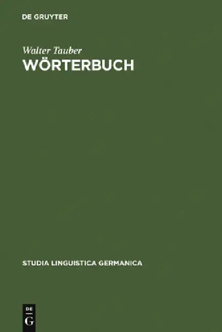 Wörterbuch by Walter Tauber